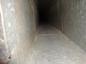 εξαερισμός τράπεζας μετά τον καθαρισμό από φωτιά