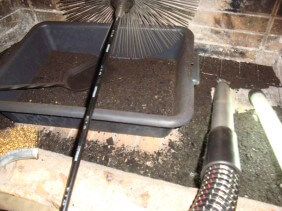 Σύστημα καθαρισμού καμινάδας τζακιού