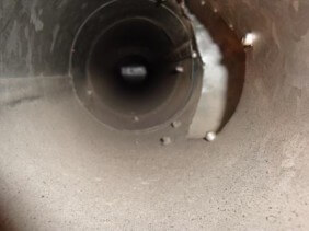 εξαερισμός τράπεζας πριν από καθαρισμό